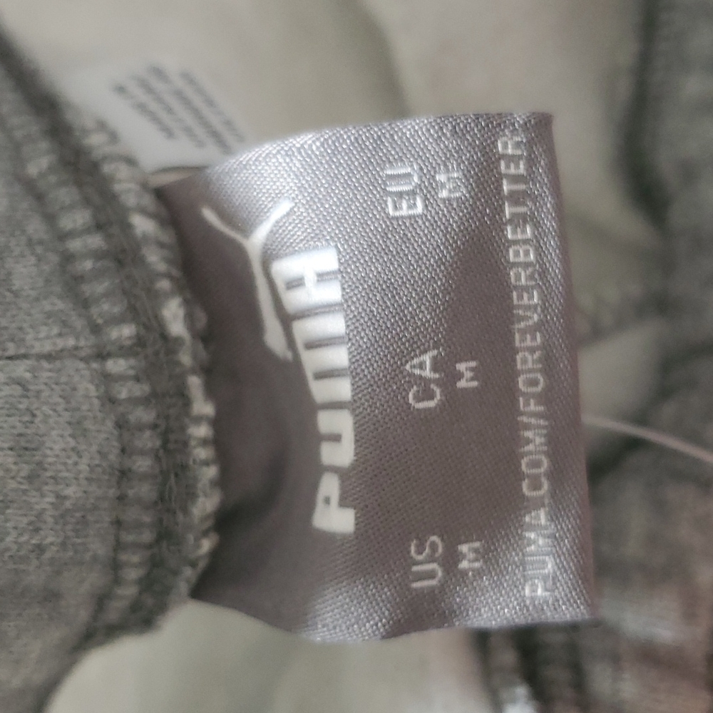 🆕️ PUMA MEN'S FLEECE SHORTS (BLACK OR GRAY) - Picture 7 of 14